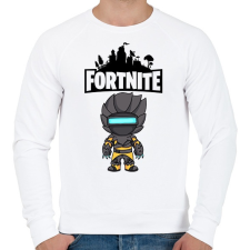 PRINTFASHION Fortnite Zenith Max - Férfi pulóver - Fehér férfi pulóver, kardigán