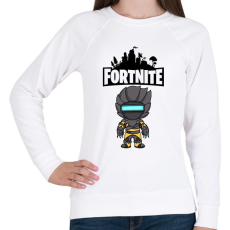PRINTFASHION Fortnite Zenith Max - Női pulóver - Fehér