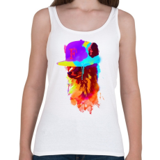 PRINTFASHION Foxeys favourite cap - Női atléta - Fehér