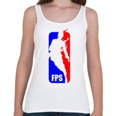 PRINTFASHION FPS-NBA - Női atléta - Fehér