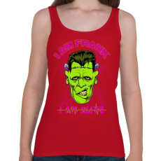 PRINTFASHION Frank - Női atléta - Cseresznyepiros
