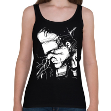PRINTFASHION Frankenstein - Női atléta - Fekete női trikó