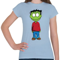 PRINTFASHION Franki - Női póló - Világoskék