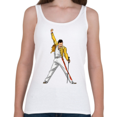 PRINTFASHION Freddie Mercury  - Női atléta - Fehér