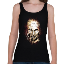 PRINTFASHION Freddy Krueger 3 - Női atléta - Fekete női trikó