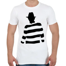 PRINTFASHION Freddy_Krueger_ - Férfi póló - Fehér