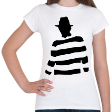 PRINTFASHION Freddy_Krueger_ - Női póló - Fehér női póló