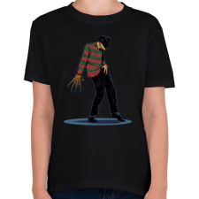 PRINTFASHION Freddy tánc - Gyerek póló - Fekete gyerek póló