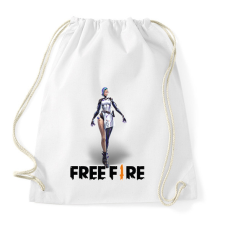 PRINTFASHION free fire a124 - Sportzsák, Tornazsák - Fehér tornazsák