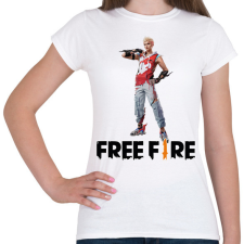 PRINTFASHION Free fire ignis - Női póló - Fehér női póló