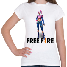 PRINTFASHION free fire iris - Női póló - Fehér női póló