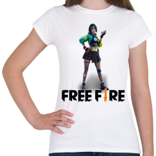 PRINTFASHION free fire steffie - Női póló - Fehér női póló