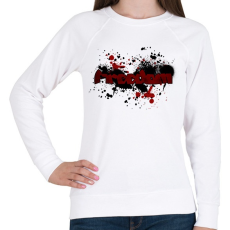 PRINTFASHION freedom - Női pulóver - Fehér