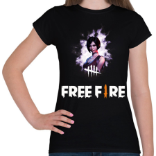 PRINTFASHION freefire2 - Női póló - Fekete női póló