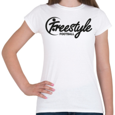 PRINTFASHION freestyle-football - Női póló - Fehér női póló