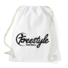 PRINTFASHION freestyle-football - Sportzsák, Tornazsák - Fehér