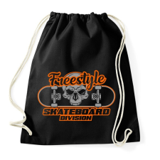 PRINTFASHION Freestyle gördeszkás - Sportzsák, Tornazsák - Fekete tornazsák