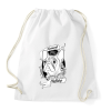 PRINTFASHION french bulldog - Sportzsák, Tornazsák - Fehér