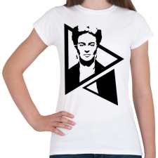 PRINTFASHION Frida Kahlo - Női póló - Fehér női póló
