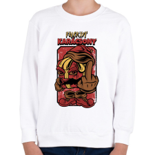 PRINTFASHION FUCKING KARÁCSONY - Gyerek pulóver - Fehér gyerek pulóver, kardigán