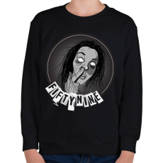 PRINTFASHION fuckofffiftynine-01wh-01 - Gyerek pulóver - Fekete