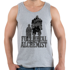 PRINTFASHION Fullmetal Alchemist - Férfi atléta - Sport szürke atléta, trikó