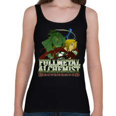 PRINTFASHION Fullmetal Alchemist - Női atléta - Fekete