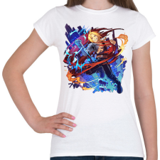 PRINTFASHION Fullmetal Alchemist - Női póló - Fehér női póló
