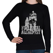 PRINTFASHION Fullmetal Alchemist - Női pulóver - Fekete női pulóver, kardigán