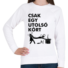 PRINTFASHION Funny Gamer - Női pulóver - Fehér női pulóver, kardigán