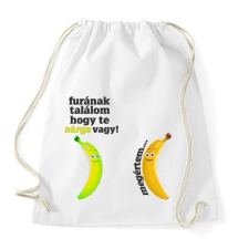 PRINTFASHION furának találom... - Sportzsák, Tornazsák - Fehér tornazsák