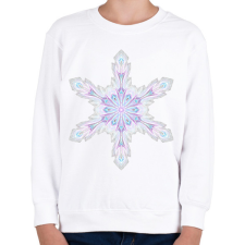 PRINTFASHION Furcsa hópehely - Gyerek pulóver - Fehér gyerek pulóver, kardigán