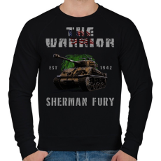 PRINTFASHION FURY - Férfi pulóver - Fekete