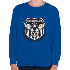 PRINTFASHION Futball klub - Gyerek pulóver - Királykék gyerek pulóver, kardigán