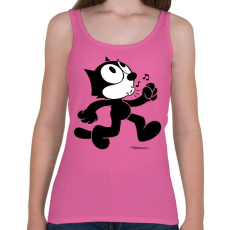 PRINTFASHION Füttyös Félix  - Női atléta - Rózsaszín