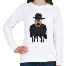 PRINTFASHION Future - Női pulóver - Fehér