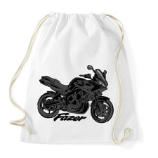 PRINTFASHION fz6 - Sportzsák, Tornazsák - Fehér tornazsák