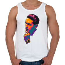 PRINTFASHION G-eazy - Férfi atléta - Fehér atléta, trikó