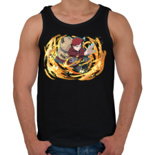 PRINTFASHION Gaara - Férfi atléta - Fekete atléta, trikó