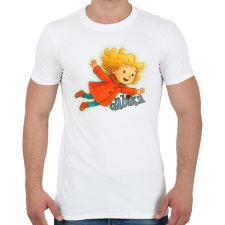 PRINTFASHION Gabika - Férfi póló - Fehér férfi póló