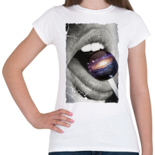 PRINTFASHION Galaktikus íz - Női póló - Fehér női póló