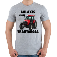 PRINTFASHION Galaxis legjobb traktoros  - Férfi póló - Sport szürke férfi póló