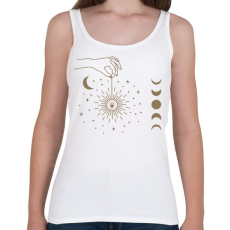 PRINTFASHION Game with the Sun - Női atléta - Fehér