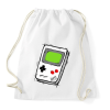 PRINTFASHION GameBoy - Sportzsák, Tornazsák - Fehér