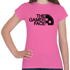 PRINTFASHION Gamer Face - Női póló - Rózsaszín női póló
