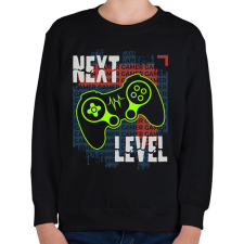 PRINTFASHION gamer - Gyerek pulóver - Fekete gyerek pulóver, kardigán