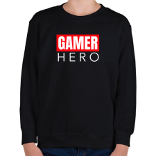 PRINTFASHION GAMER HERO - Gyerek pulóver - Fekete gyerek pulóver, kardigán