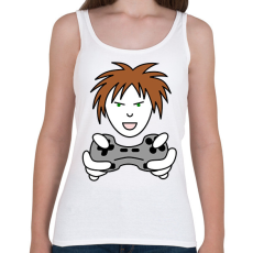 PRINTFASHION Gamer - Női atléta - Fehér