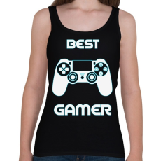 PRINTFASHION Gamer  - Női atléta - Fekete