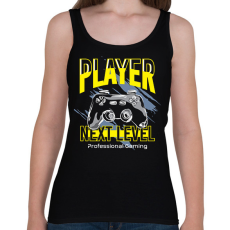 PRINTFASHION gamer - Női atléta - Fekete